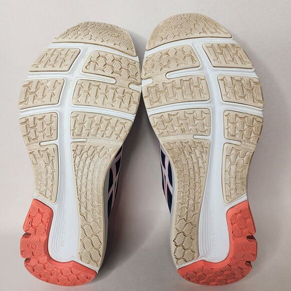 Asics Gel Pulse 11 Shoes Womens Athletic Running Gym Sneakers Blue Coral 8.5 - Picture 10 of 14